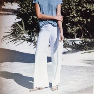 Wrap London wide leg linen pants